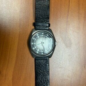 Fossil Men's JR-8830 Black Leather Multifunction Sports Watch